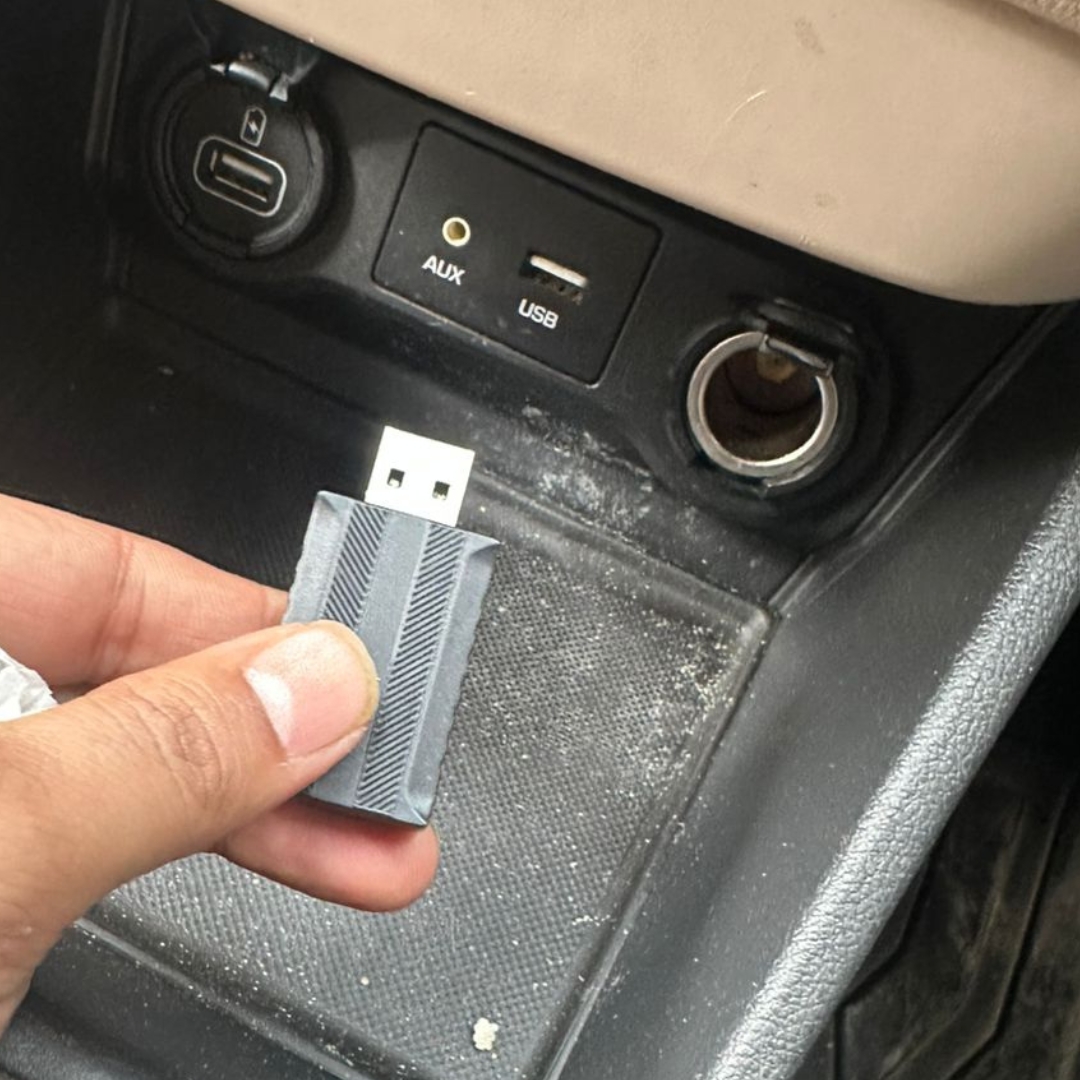 Wired to wireless car converter