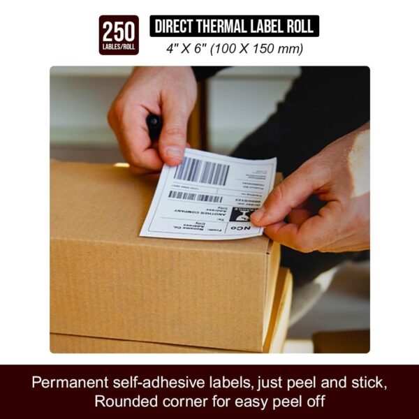 Thermal Barcode Labels Sticker Roll 4 x 6 - Image 3