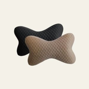 Fabfunk Butterfly Car Neck Rest Pillow (Set of 2)
