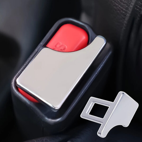 Car Seat Belt Buckle Alarm Stopper Set of 2 - Image 9