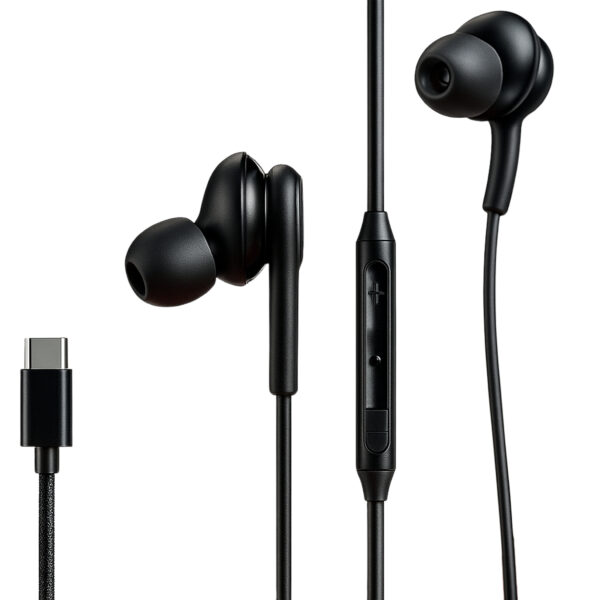 Fabfunk Type C Wired Earphones with Mic - Image 4