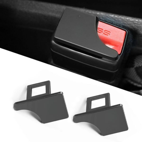 Car Seat Belt Buckle Alarm Stopper Set of 2 - Image 8