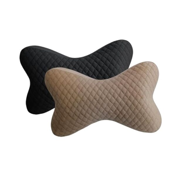 Fabfunk Butterfly Car Neck Rest Pillow (Set of 2) - Image 3