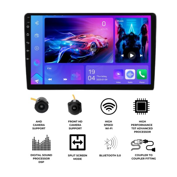 Fabfunk 9″ HD Android Car Stereo Unit  (Epsilon by Adition) - Image 3