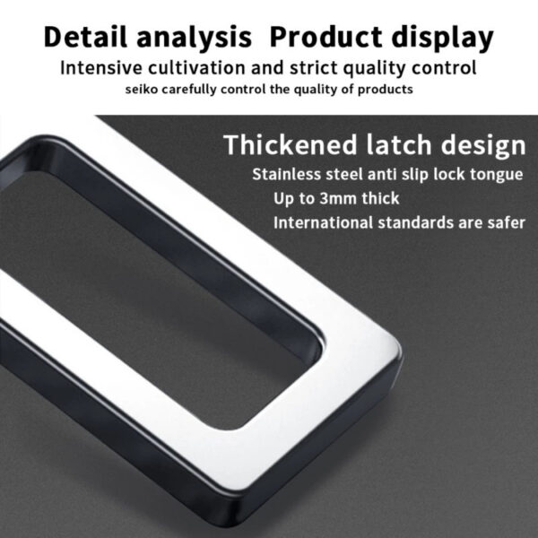 Car Seat Belt Buckle Alarm Stopper Set of 2 - Image 5