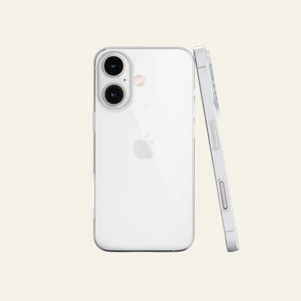 Transparent Silicone Cover For Apple iPhone 16 series