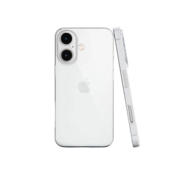 Transparent Silicone Cover For Apple iPhone 16 series - Image 5