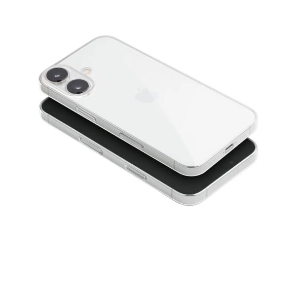 Transparent Silicone Cover For Apple iPhone 16 series - Image 8