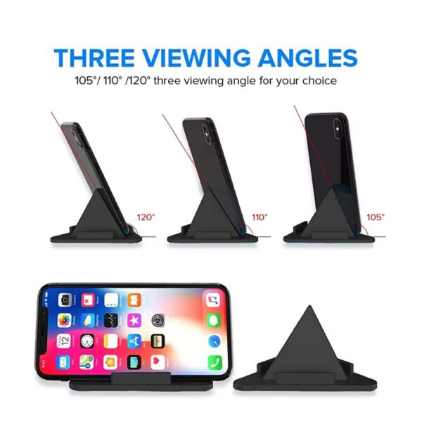 Fabfunk Mobile Holder Stand | Triangle Pyramid Shape Phone Stand - Image 4