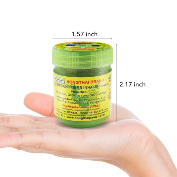 Hong Thai Inhaler | Herbal Nasal Inhaler for Quick Relief - Image 3