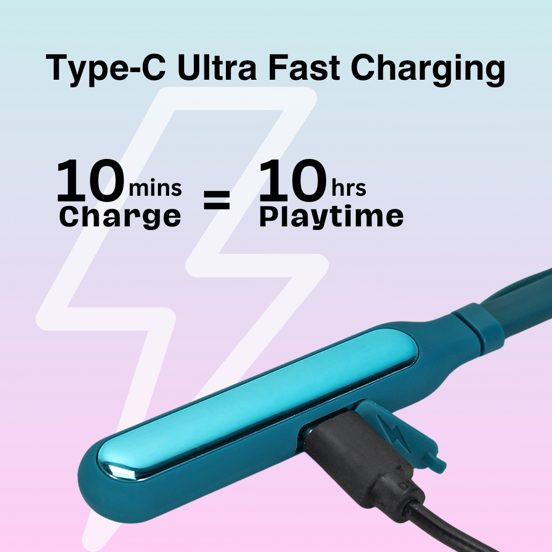 Fabfunk Aero Beats Pro - Premium Wireless Neckband Earphones - Image 3