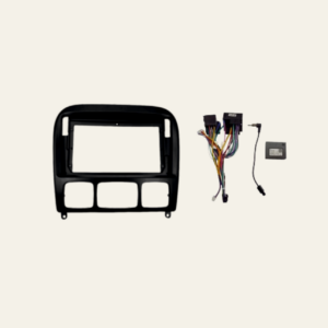 Mercedes Benz S- W200 Black 9 inch Android Player Frame for Car Stereo