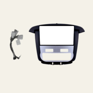 Toyota Old Innova Android Player Frame for 9 Inch (2012–2015) Car Stereo Player (Auto & Manual A/C)