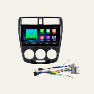 Honda City i-VTEC Full 10 Inch Android Player Frame for 9 Inch Frame (2008–2013) with Switch