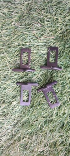 4 Pc Set Premium Metal Car Seat Belt Clips Buckle Alarm Stopper photo review