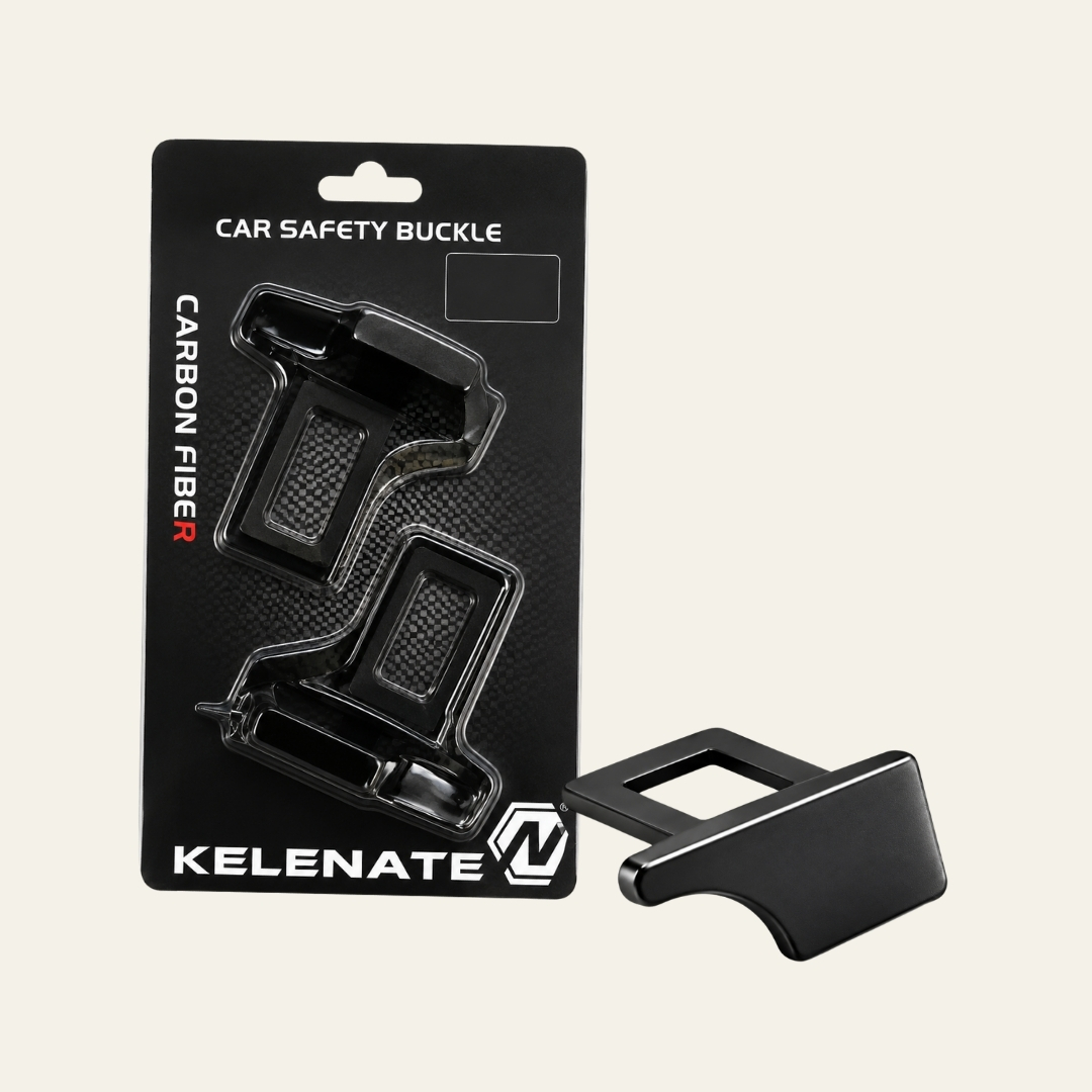 2 Pc Set Kelenate Car Buckle Made in Korea (Carbon fibre) - Image 6