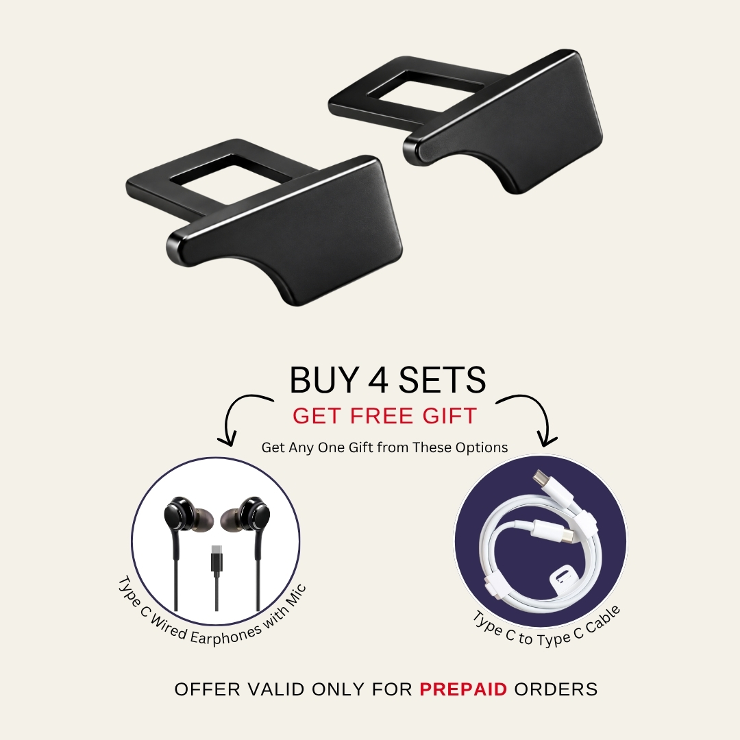 2 Pc Set Kelenate Car Buckle Made in Korea (Carbon fibre) - Image 3