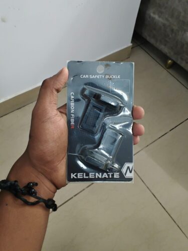 2 Pc Set Kelenate Car Buckle Made in Korea (Carbon fibre) photo review