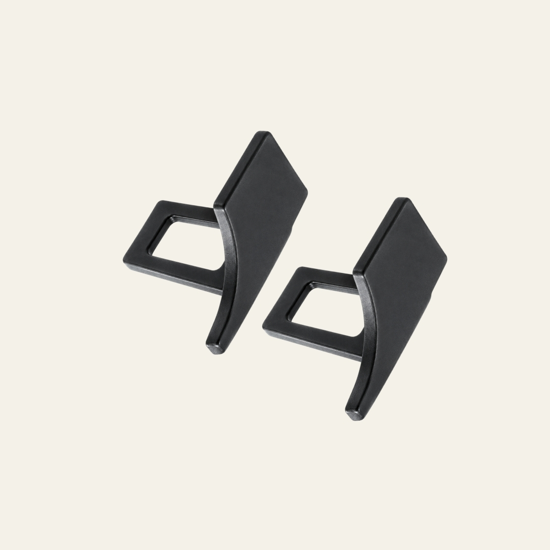 2 PC Premium Alloy Metal Made in India Car Seat Belt Buckle - Image 4