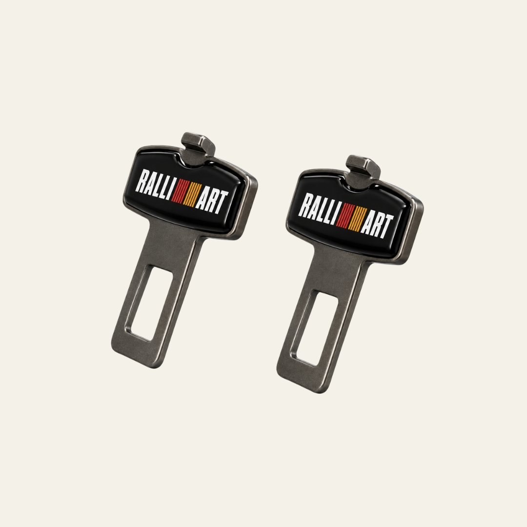2 pc Ralli Art Car Seat Belt Buckle Clip with Hook Lock - Image 4