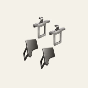 4 Pc Combo Car Seat Belt Buckle & Car Hook