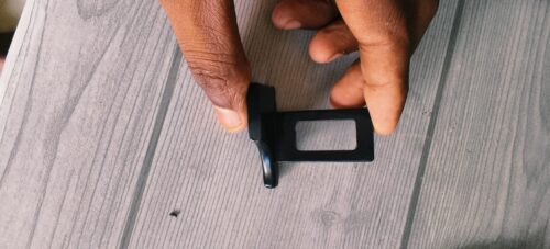 Car Seat Belt Buckle Clip – 2 Pieces ( Iron Cast Black ) photo review