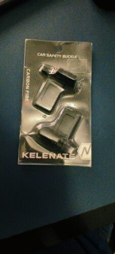 Car Seat Belt Buckle Clip – 2 Pieces ( Iron Cast Black ) photo review